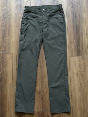 TRUEWERK EDO Pants Mens 30 Regular 30x32 Gray Performance Stretch Workwear